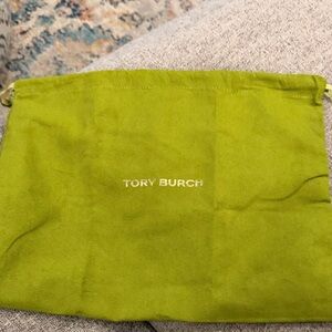 Tory Burch Lime Green Drawstring Bag